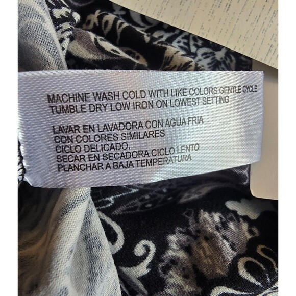 By Design NWT black and white turtle neck women's size small - Picture 9 of 9